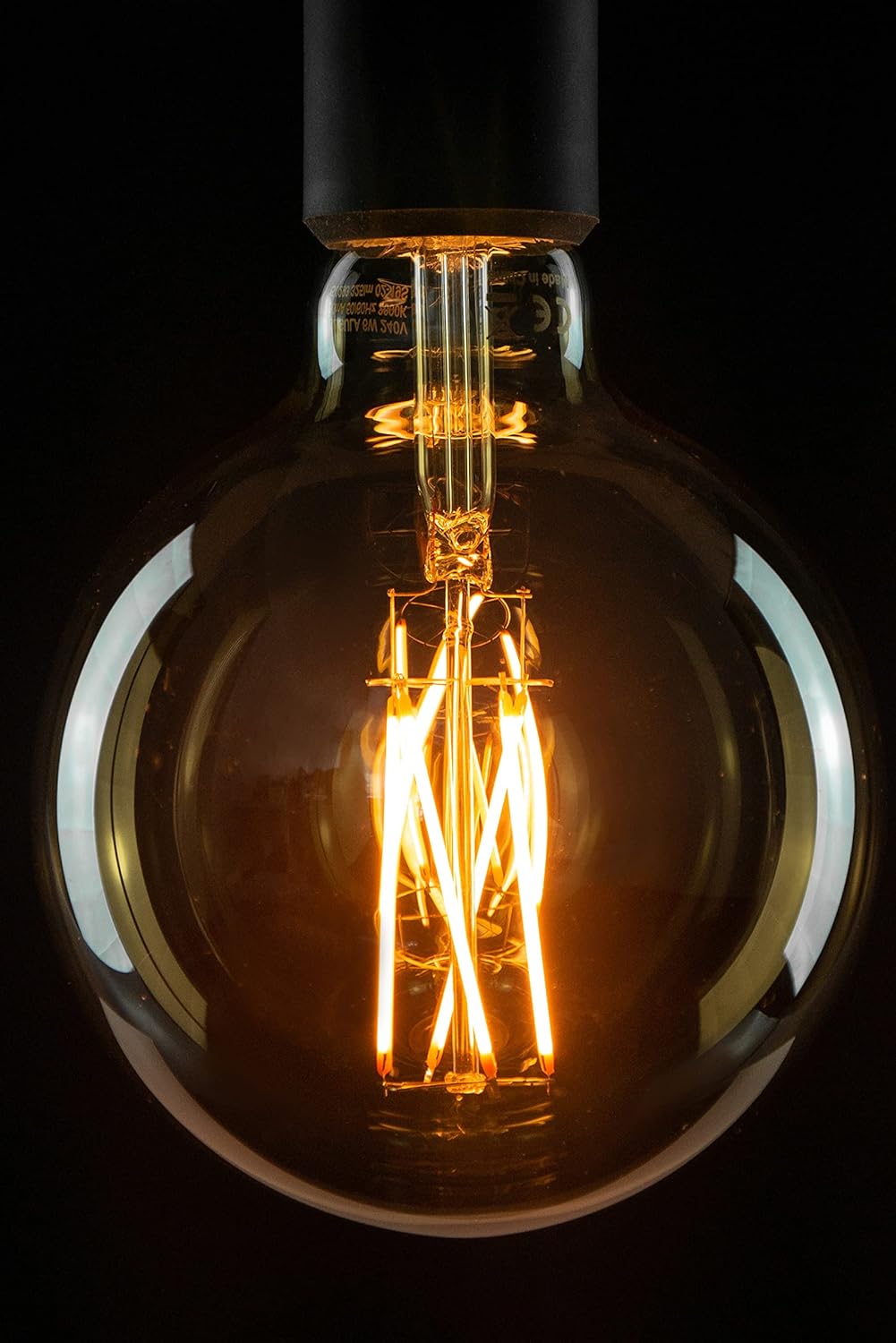 Segula LED Globe 125 gold E27 5W 340Lm 1900K dimmb