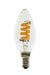 Segula LED Kerze Curved klar E14 3,3W 2000-2700K d