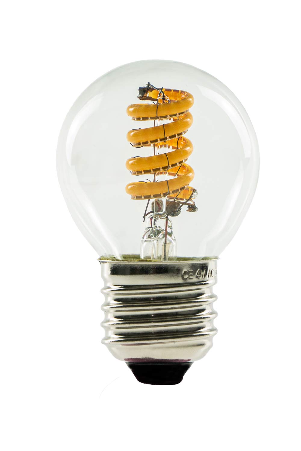 Segula LED Golfball Curved klar E27 3,3W 2000-2700