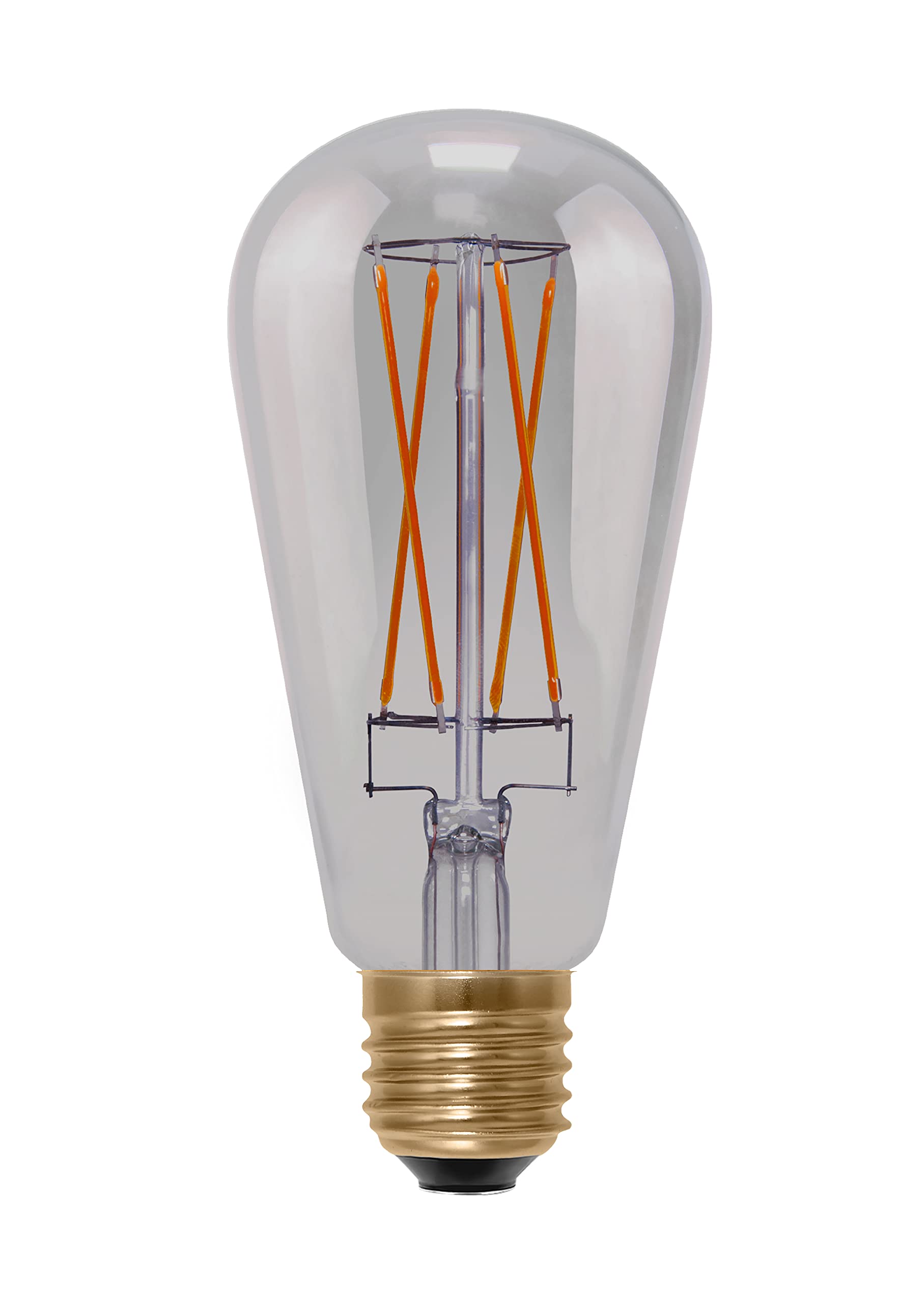 Segula LED Rustika Long Style smokey grau E27 5W 1