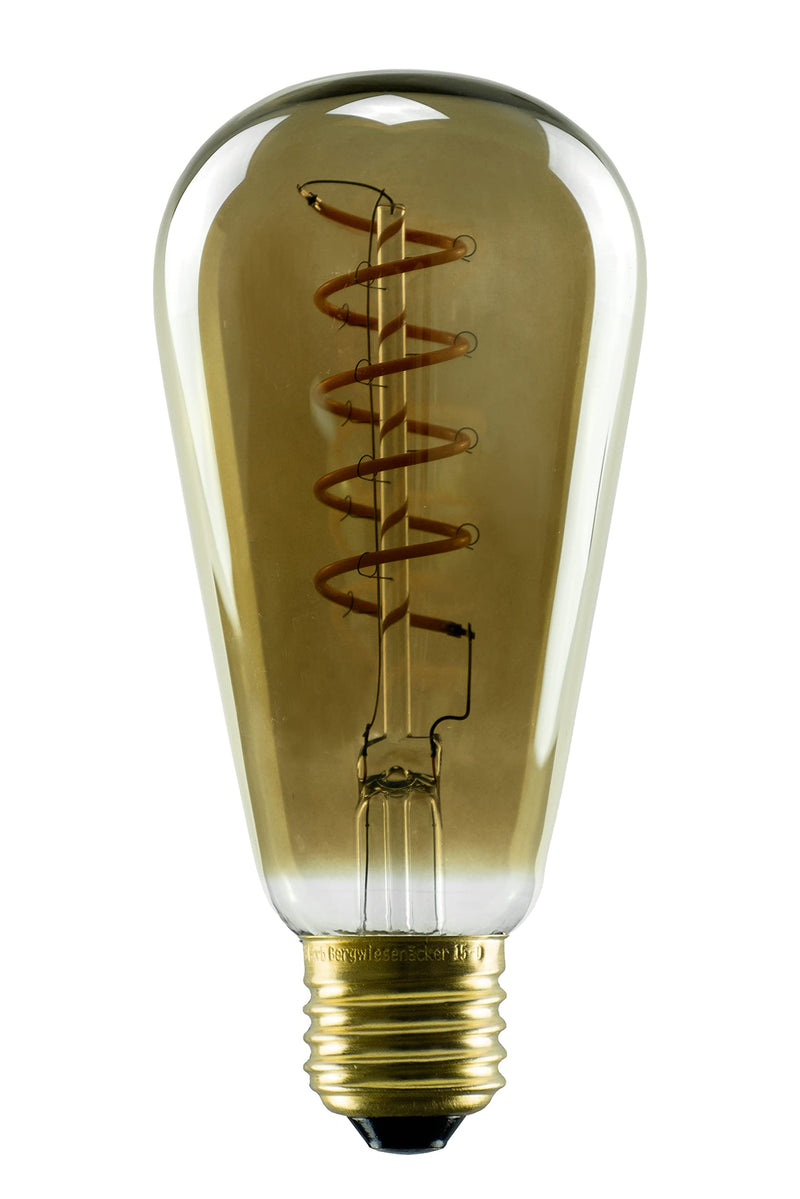 Segula LED Soft Rustika smokey grey E27 3,2W 1900K