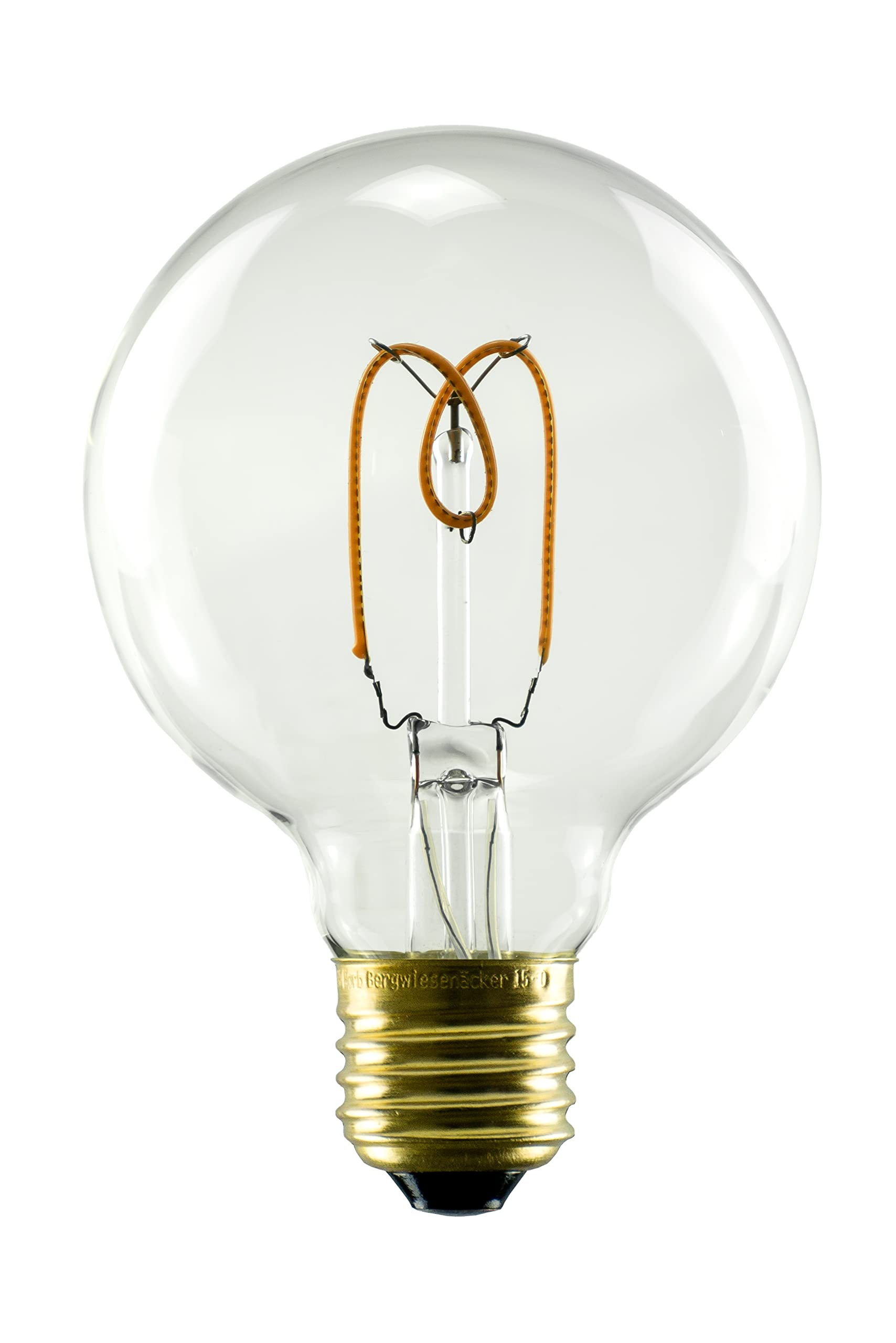 Segula LED Soft Globe 80 klar E27 3,2W 2200K dimmb