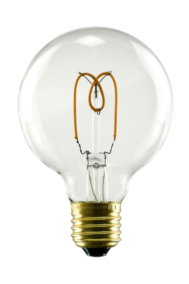 Segula LED Soft Globe 80 klar E27 3,2W 2200K dimmb