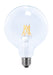 `Segula LED Globe 125 klar E27 6,5W 650Lm 2700K dim`
