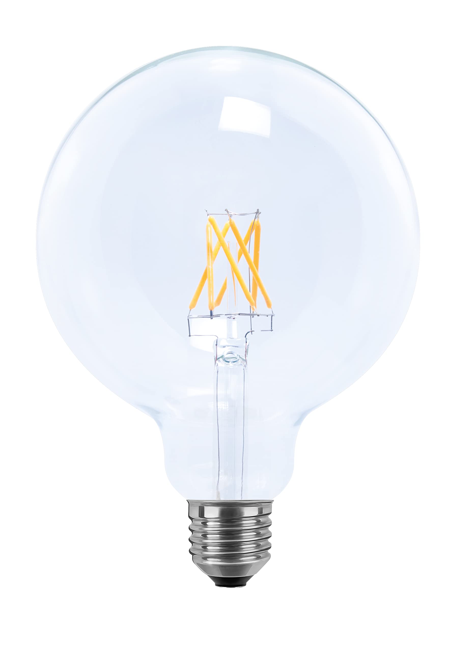 `Segula LED Globe 125 klar E27 6,5W 650Lm 2700K dim`