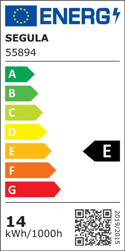 SEGULA LED Ellipse High Brightness klar E27 14W 27