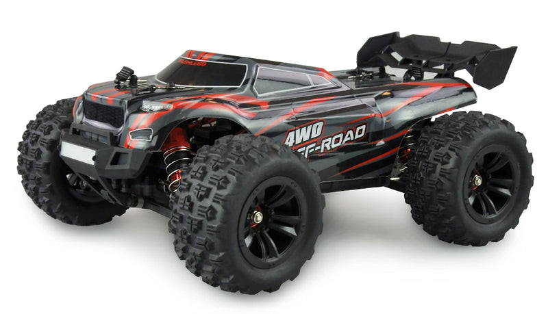 Amewi 22629 Hyper Go Remote Controlled truggy, Black/red, 1:24