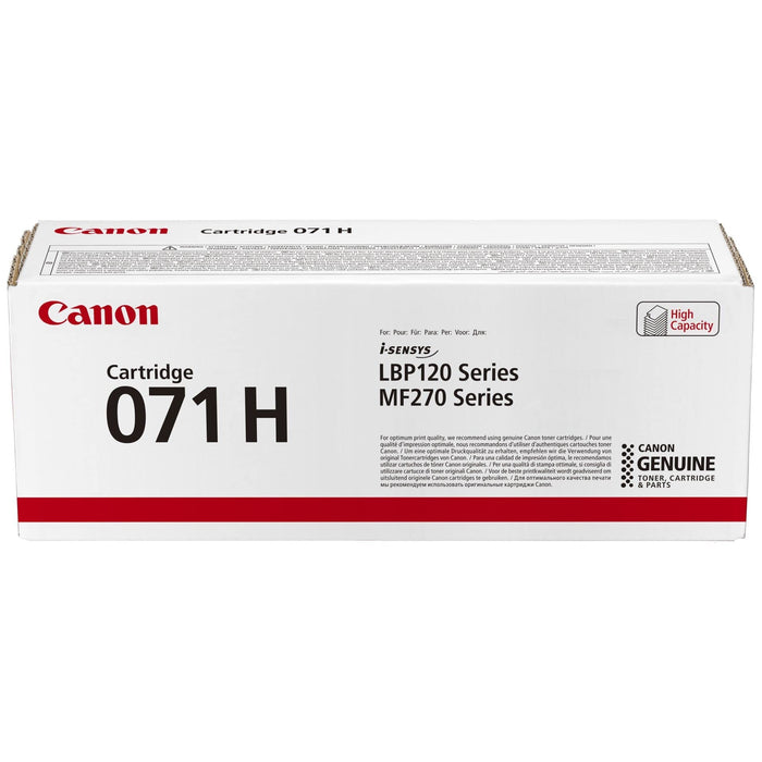 Canon Toner Cartridge 71 H Black Yield 2500 Pages (Cardboard Packaging