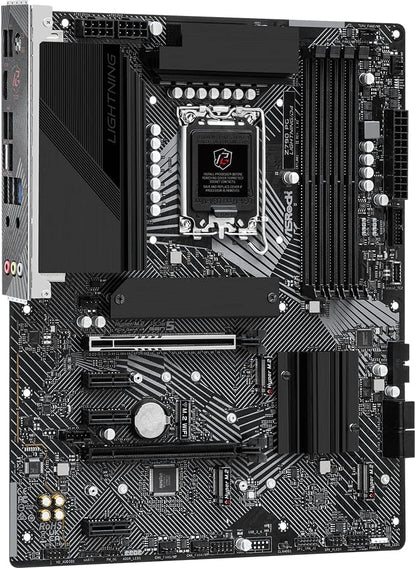 ASRock Z790 Z790 PG LIGHTNING D4, 4 X DDR4, HDMI, EDP, 4 M.2, 4 SATA, USB C Z790 PG Lightning/D4