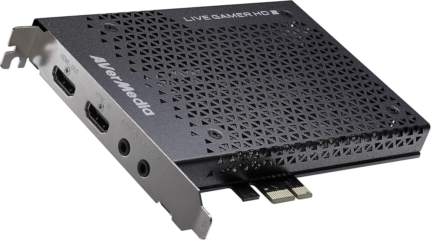 AVerMedia Live Gamer HD 2 - PCIe Internal Game Capture Card, HDMI and 3.5 mm, PassThrough, Ultra Low Latency,1080p60 Uncompressed Streaming Technology for PS4, Xbox, Switch Live Gamer - (GC570)