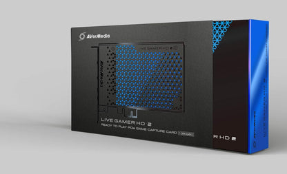AVerMedia Live Gamer HD 2 - PCIe Internal Game Capture Card, HDMI and 3.5 mm, PassThrough, Ultra Low Latency,1080p60 Uncompressed Streaming Technology for PS4, Xbox, Switch Live Gamer - (GC570)
