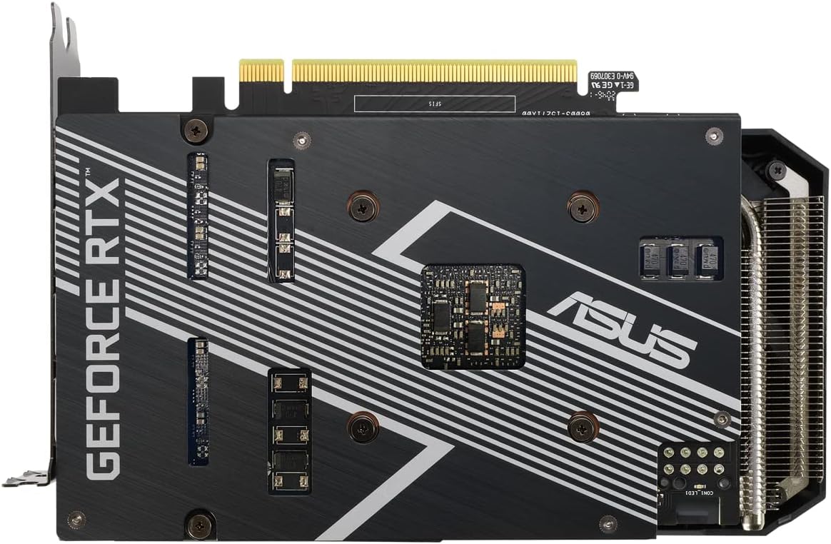 ASUS GeForce Dual RTX 3050 8GB OC Edition Gaming Grafikkarte (NVIDIA Ampere, GDDR6 Speicher, PCIe 4.0, 1x HDMI 2.1, 3X DisplayPort 1.4a, DUAL-RTX3050-O8G) 3304807664, Schwarz OC Edition DUAL RTX 3050
