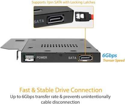 `We-Ra. IcyDock 6,3cm SATAI-III/SAS HDD&SSD - Sli`