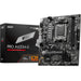 MSI PRO A620M-E Motherboard, Micro-ATX - Supports AMD Ryzen 7000 Series Processors, AM5 - DDR5 Memory Boost 6400+MHz/OC, 1 x PCIe 4.0 x16, 1 x M.2 Gen4