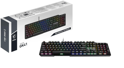 `MSI Vigor GK-41 LR Gaming Keyboard, verkabelt`