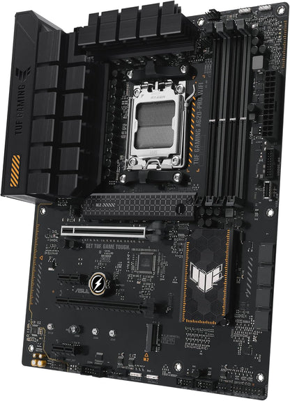 ASUS TUF GAMING A620M-PRO WIFI Mainboard Sockel AMD A620 (Ryzen 7000, ATX, DDR5 Speicher, PCIe 4.0, Wi-Fi 6, USB 3.2 Gen 2, Aura Sync