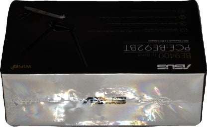 ASUS PCE-BE92BT WiFi 7 PCI-E Adapter (2 Externe Antennen und magnetisierter Sockel, unterstützt 6GHz Band, 320MHz, Bluetooth 5.4, WPA3 Netzwerksicherheit