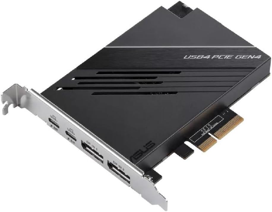 ASUS USB4 PCIe Gen4 Card interface cards/adapter Internal DisplayPort, USB Type-C