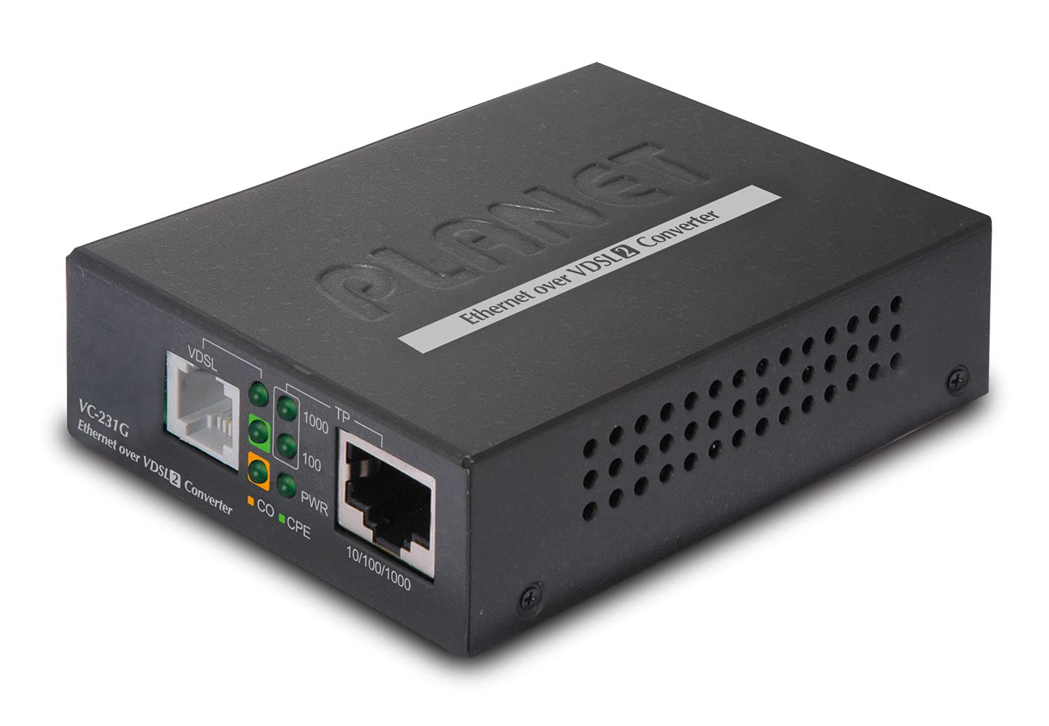 Planet 1-Port 10/100/1000T Ethernet to VDSL2 Converter