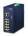 Planet IP30 Ind 8-P 10/100/1000T 802.3at PoE + 2-Port 100/1000X, IGS-1020PTF (802.3at PoE + 2-Port 100/1000X SFP Ethernet Switch)