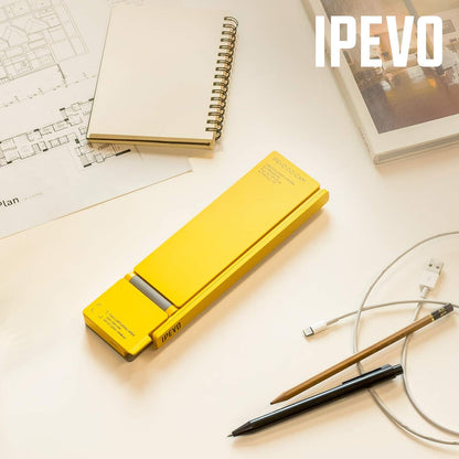 Ipevo DO-CAM Creator's Edition Portable & Compact Ultra HD 8MP USB Camera for Professional Visual Presentations and Communication — Webcam for Conference Calls, Distance Learning, Remote Work.