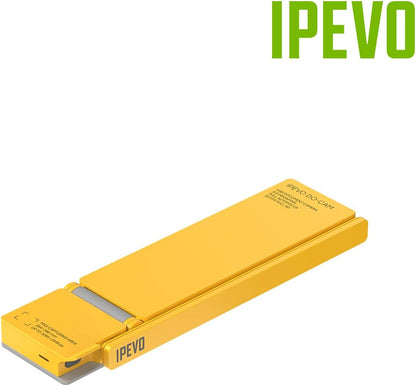 Ipevo DO-CAM Creator's Edition Portable & Compact Ultra HD 8MP USB Camera for Professional Visual Presentations and Communication — Webcam for Conference Calls, Distance Learning, Remote Work.