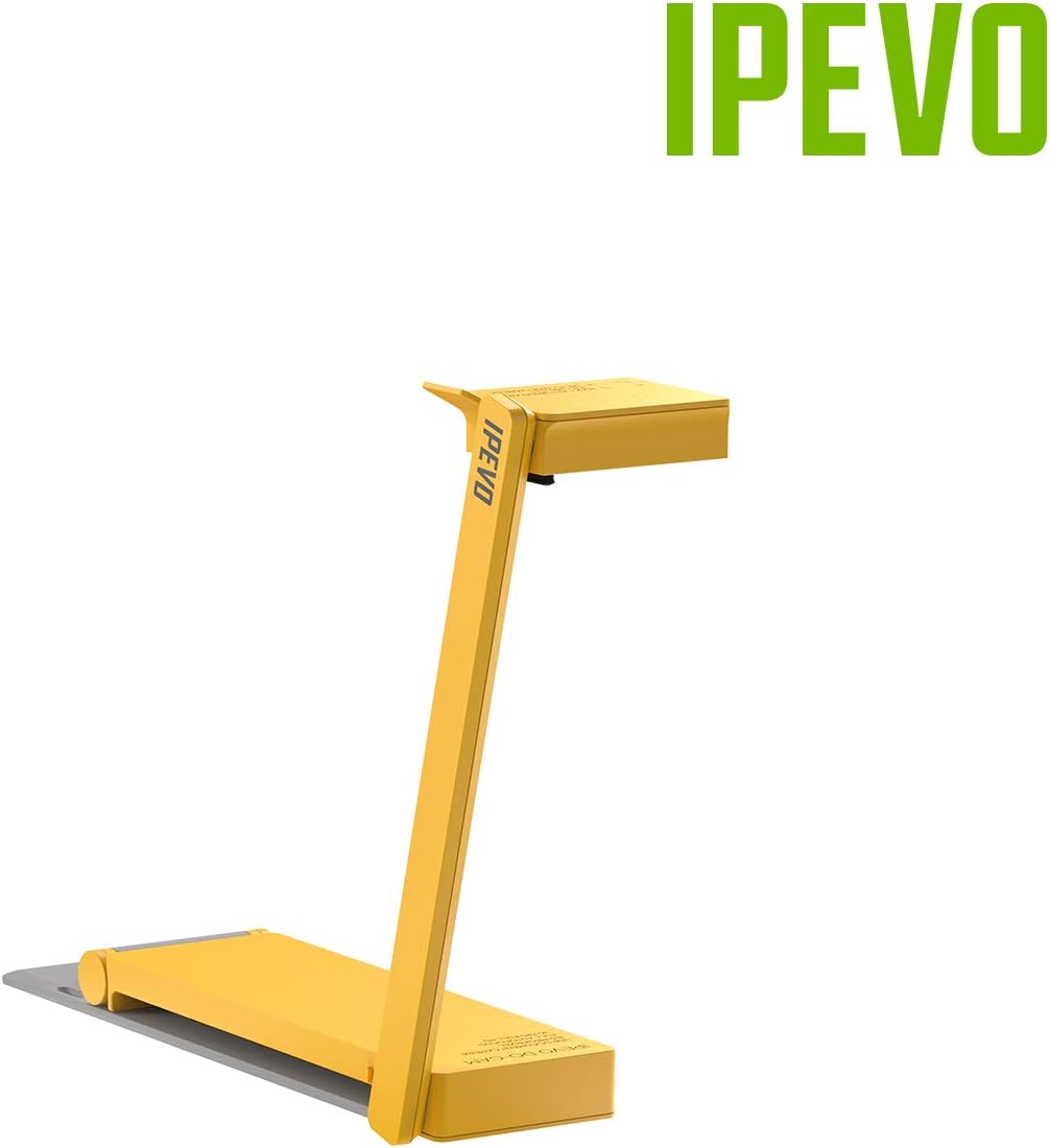 Ipevo DO-CAM Creator's Edition Portable & Compact Ultra HD 8MP USB Camera for Professional Visual Presentations and Communication — Webcam for Conference Calls, Distance Learning, Remote Work.