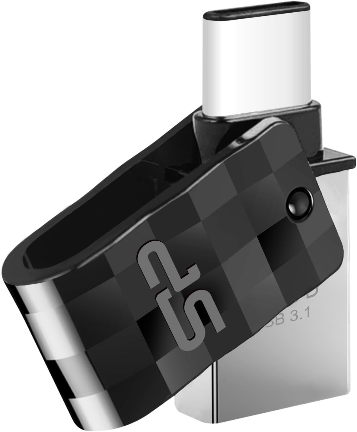 USB Flash Drive 32 Gb USB 3.1 and Type C - Dual, Mobile C31 - Protected against water, vibration, and dust by Silicon Power