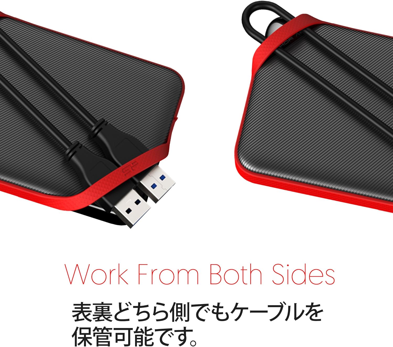 Silicon Power 6.3cm (2.5) 4TB USB3.0 A62 Black/Sh
