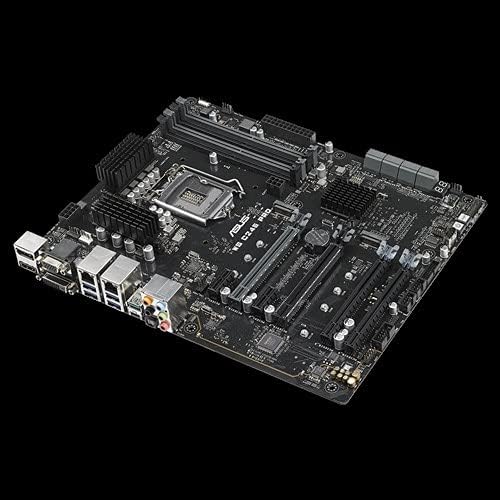 ASUS WS C246 PRO Workstation Mainboard (ATX, Intel Skylake / Skylake-Refresh Serie, LGA 1151-2, 4x DDR4 2666 MHz ECC, PCIe 3.0, SATA, M.2, NVME, SATA, Dual LAN)