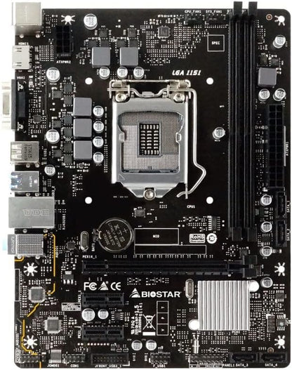 Equipped with Intel H310 Chipset, Supports 9th and 8th Generation Intel Core Processors, HDMI, D-Sub Terminals, Gigabit LAN Compatible, MicroATX Motherboard