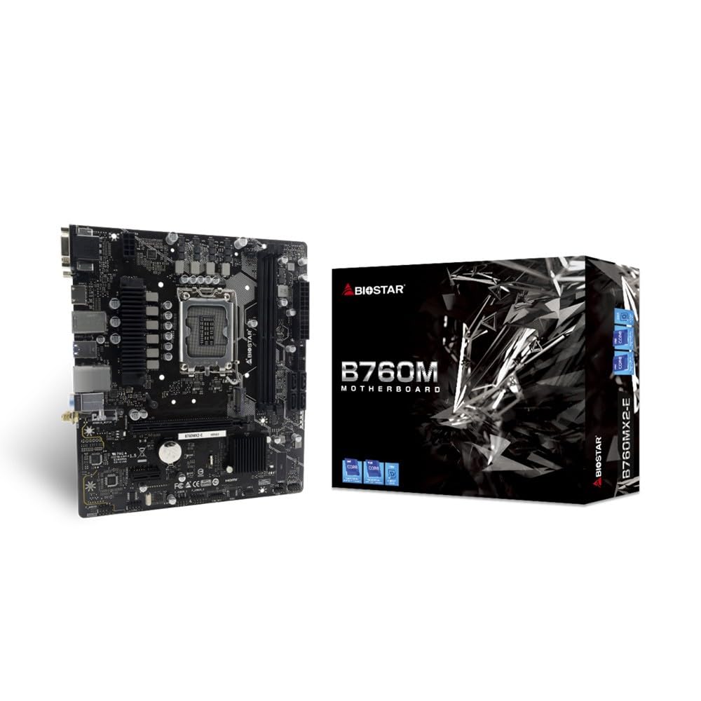 `Biostar B760MX2-E (B760,S1700,m`