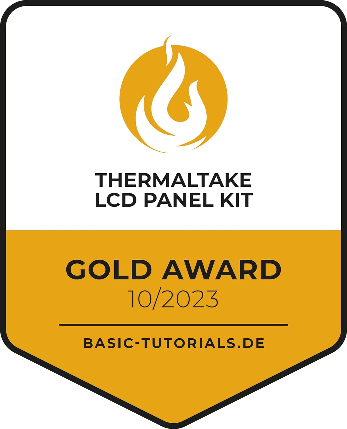 Thermaltake LCD Panel Kit Snow für Ceres 300 &500 TG ARGB Mid Tower Chassis Snow LCD Panel für Ceres 500 TG