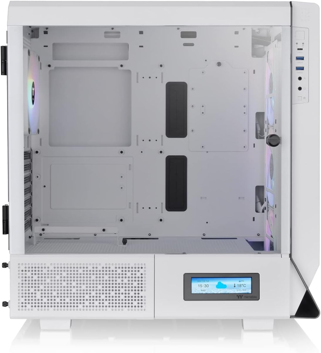 Thermaltake LCD Panel Kit Snow für Ceres 300 &500 TG ARGB Mid Tower Chassis Snow LCD Panel für Ceres 500 TG