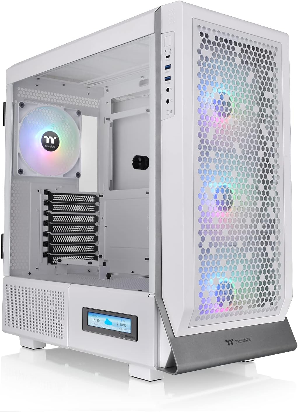 Thermaltake LCD Panel Kit Snow für Ceres 300 &500 TG ARGB Mid Tower Chassis Snow LCD Panel für Ceres 500 TG
