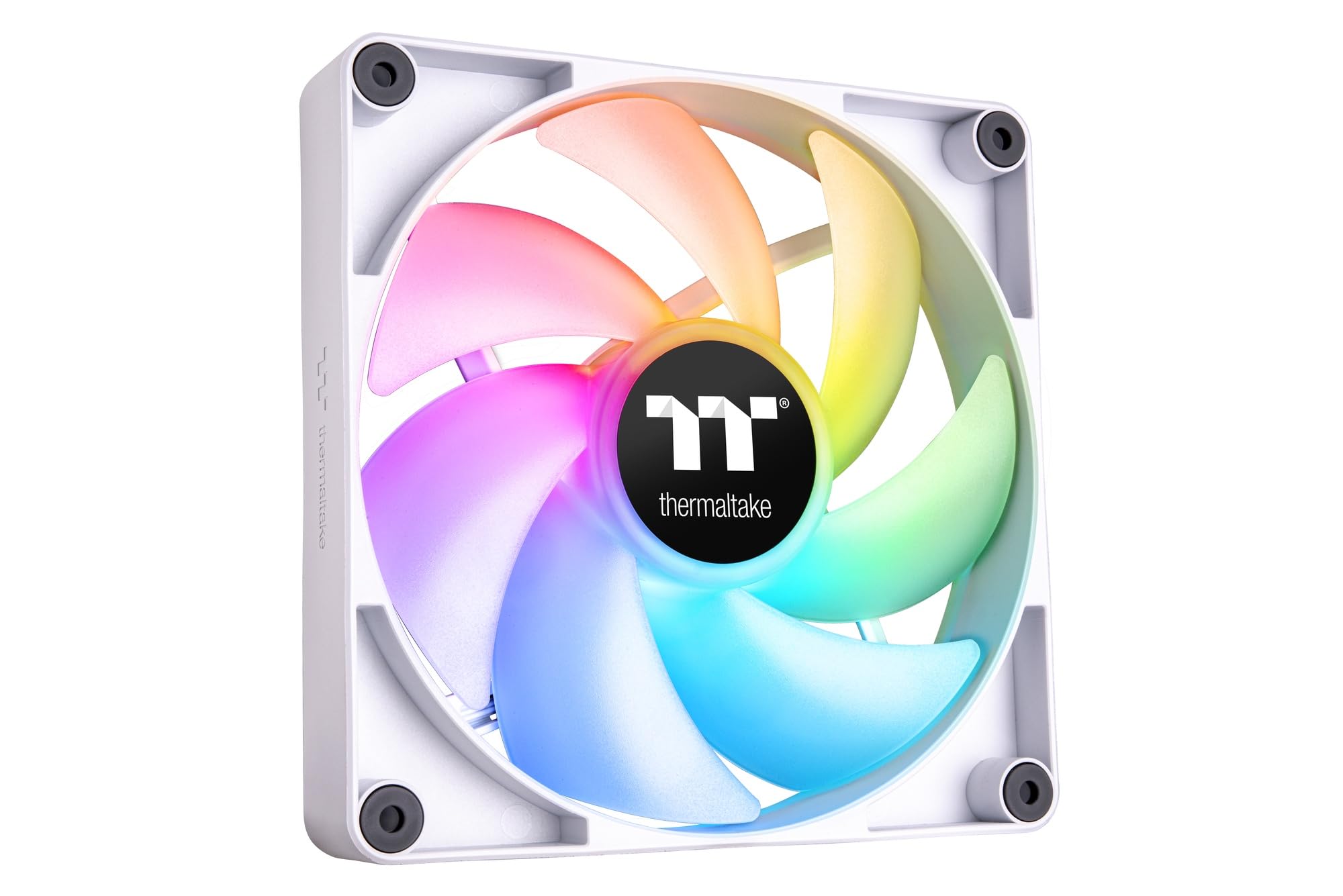 Thermaltake CT140 ARGB Sync PC Cooling Fan White | 2 Pack White ARGB 140mm
