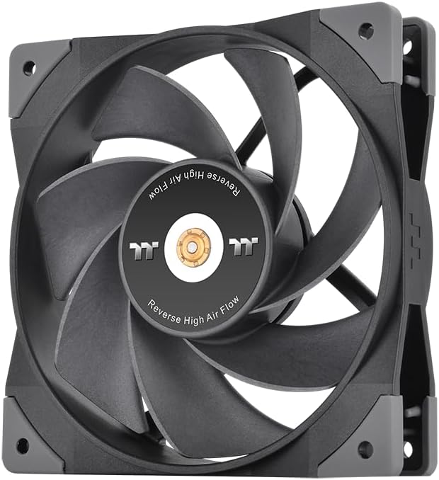 Thermaltake SWAFAN GT12 | PC Cooling Fan | TT Premium Edition | 1 Pack Black