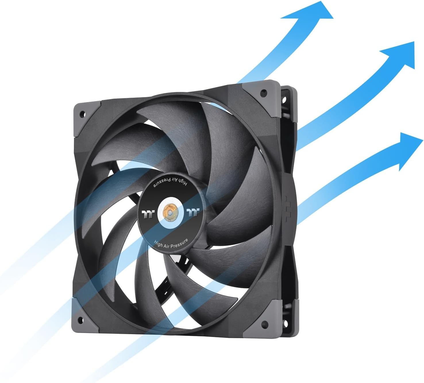 Thermaltake SWAFAN GT14 | PC Cooling Fan | TT Premium Edition Black | 1 Pack