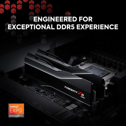 G.Skill Trident Z5 Neo, DDR5-5600, CL30, AMD EXPO - 32 GB Dual-Kit, Schwarz
