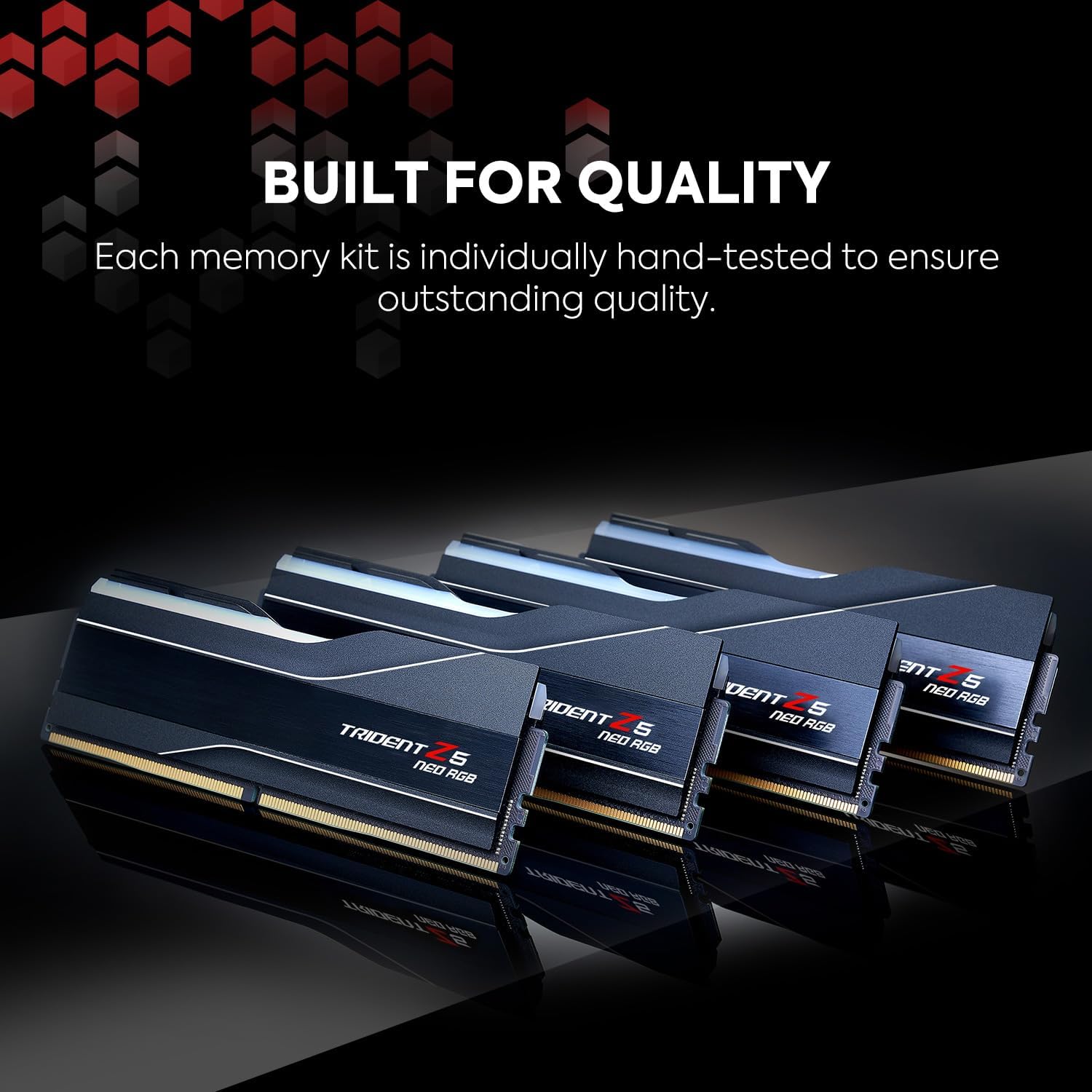 G.Skill Trident Z5 NEO RGB 48GB DDR5 5600-40, (2x24GB), F5-5600J4040D24GX2-TZ5NR