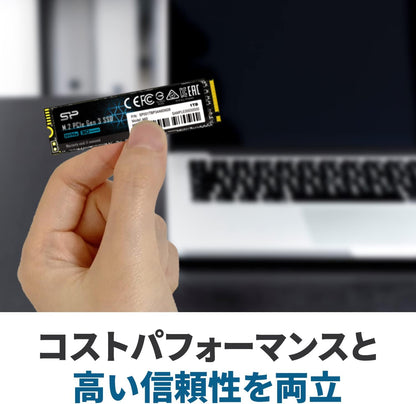 Silicon Power P34A60 M.2 2000 GB PCI Express 3.0 3D NAND NVMe
