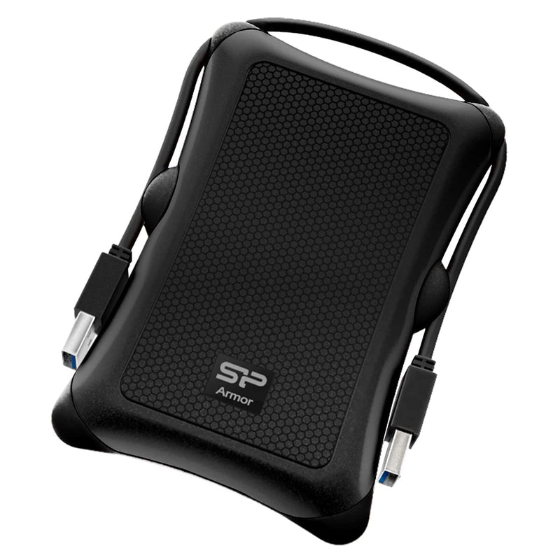 Silicon Power Armor A30 External Hard Drive 1000 GB Black