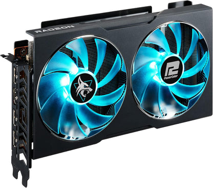POWERCOLOR Radeon RX 7600 Hellhound OC (8GB GDDR6/PCI Express 4.0/2695MHz/18000MHz)
