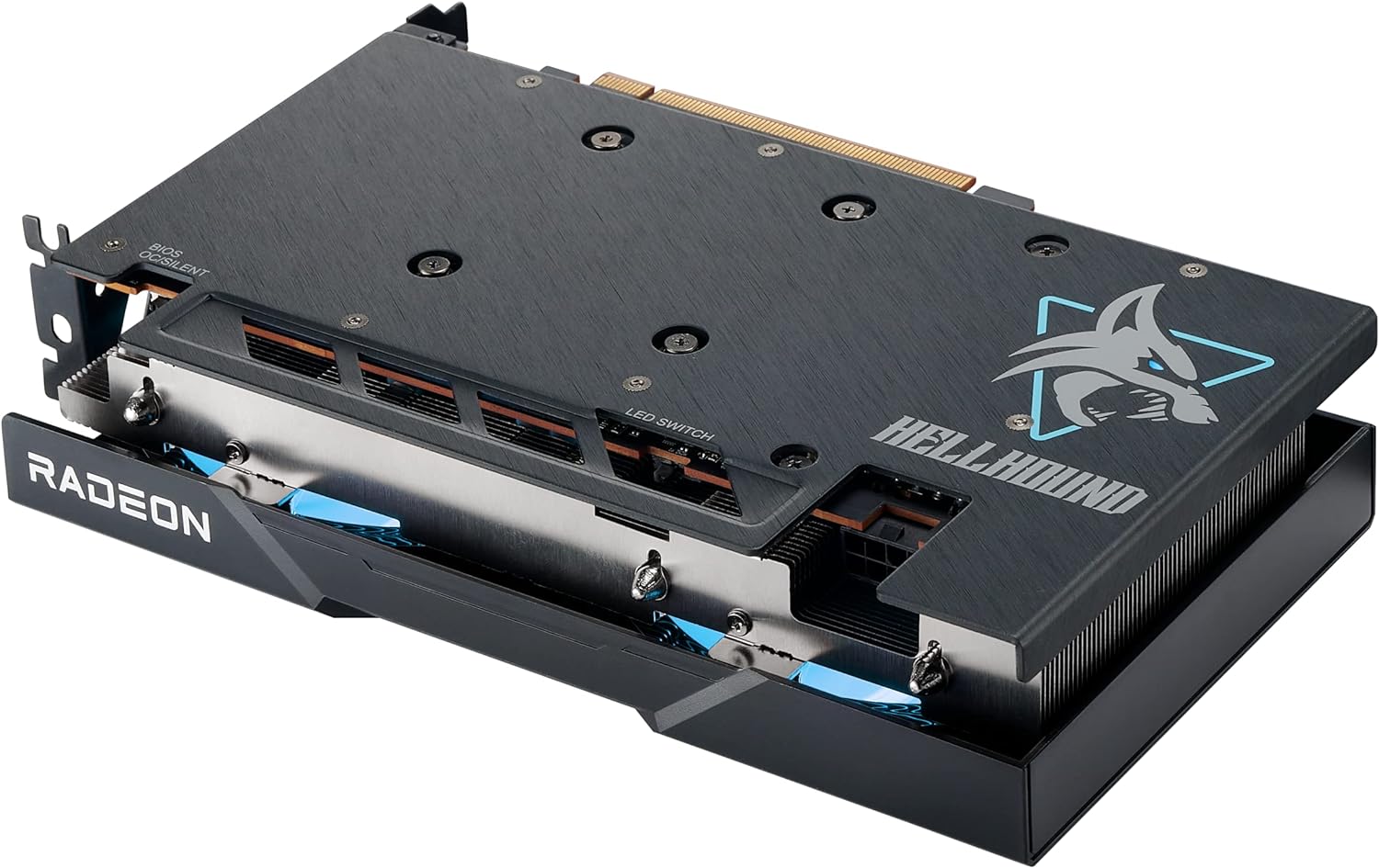 POWERCOLOR Radeon RX 7600 Hellhound OC (8GB GDDR6/PCI Express 4.0/2695MHz/18000MHz)