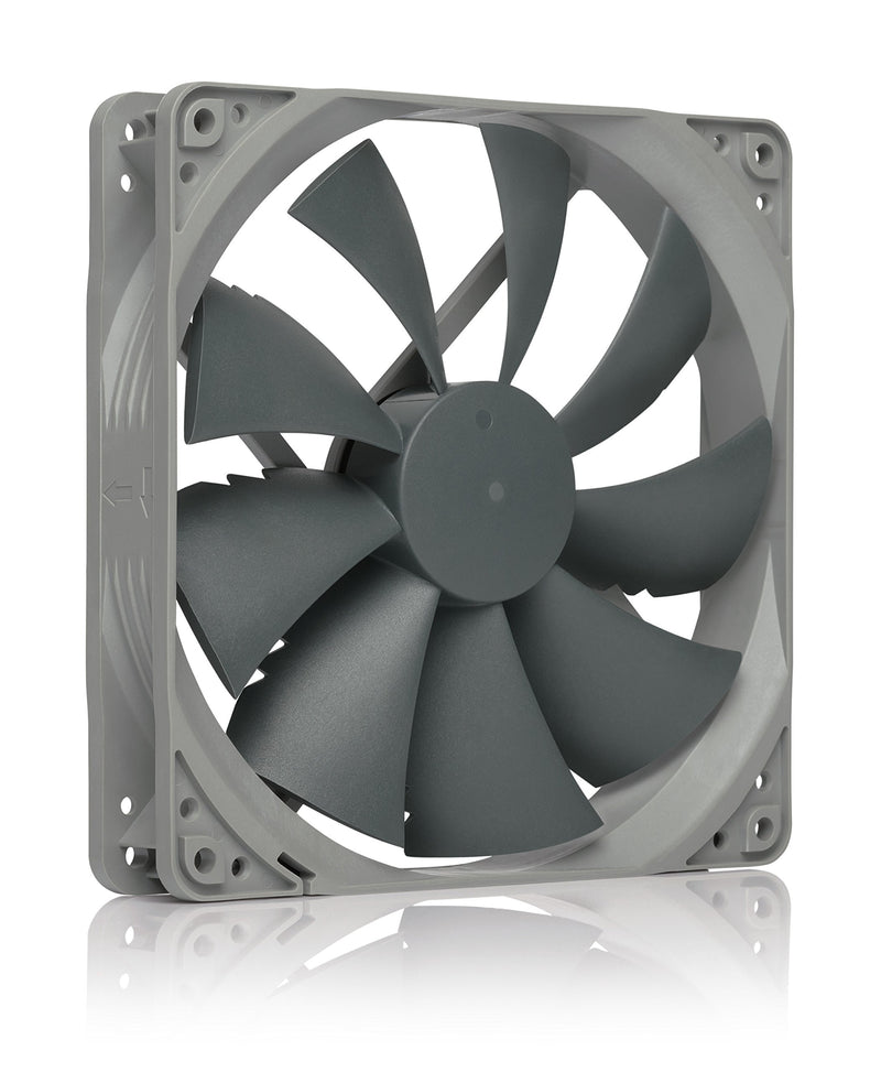 Noctua NF-P14s redux-1200 PWM, Quiet Fan, 4-Pin, 1200 RPM (140mm, Grey) 140x140x25mm square PWM