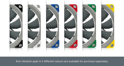 Noctua NF-P14s redux-1200 PWM, Quiet Fan, 4-Pin, 1200 RPM (140mm, Grey) 140x140x25mm square PWM