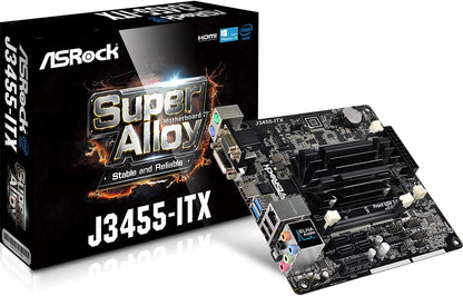ASRock J3455-ITX Apollo Lake SOD/U3/4S3 M-ITX Motherboard - Grey
