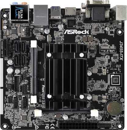 ASRock J3455-ITX Apollo Lake SOD/U3/4S3 M-ITX Motherboard - Grey