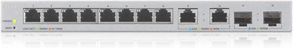 Zyxel Multi-Gig 12-Port Web Managed Switch met 2-Port 2.5G/2-Port 10G SFP+ Desktop/Wallmount