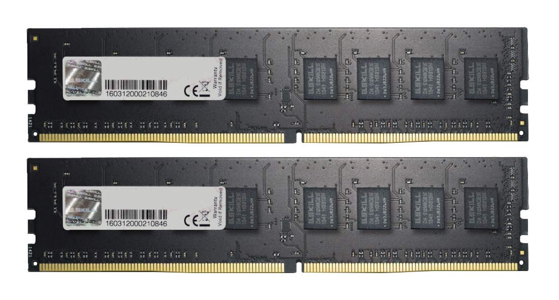 G.SKILL Value, DDR4-2400, CL15-8 GB Dual-Kit, schwarz